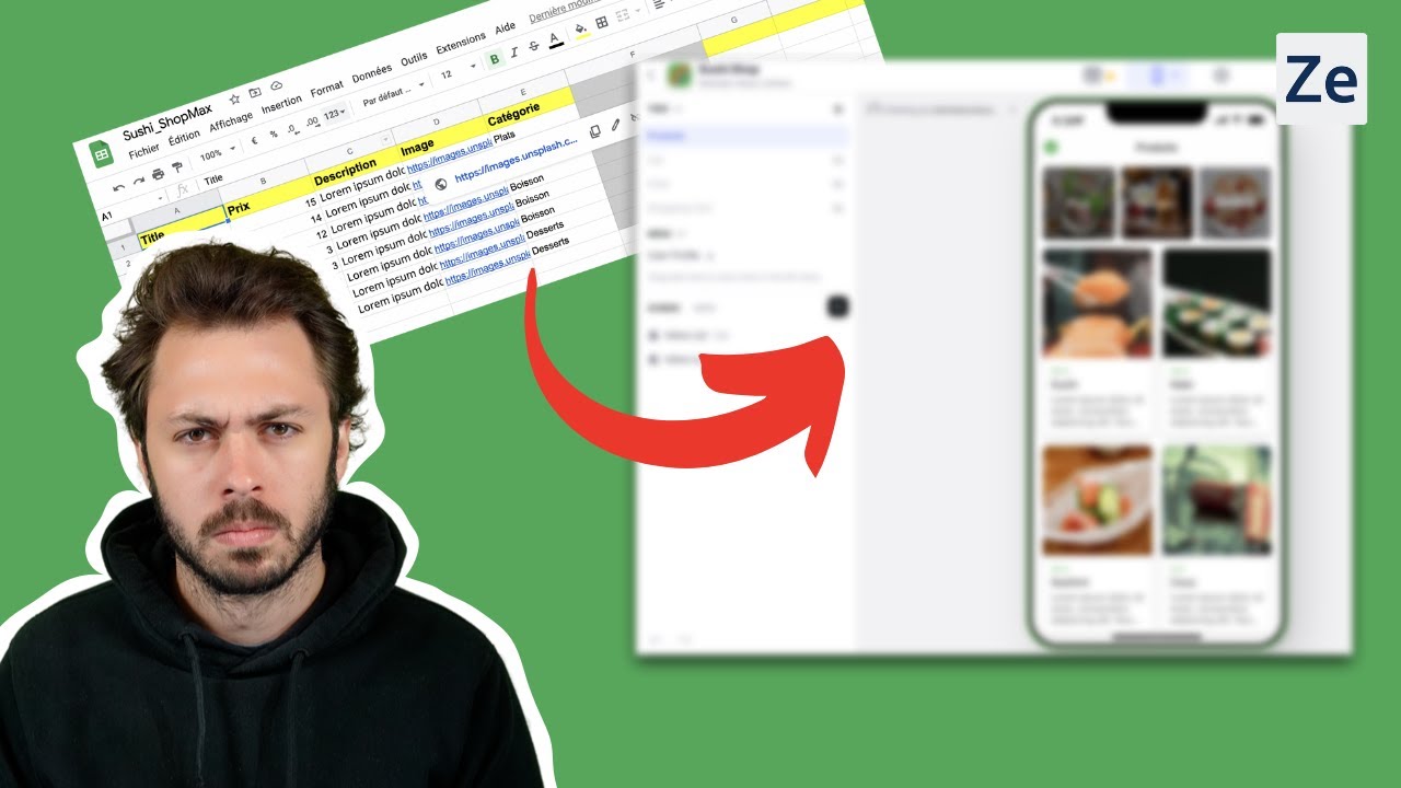 Transformer ses Google Sheets en application Mobile ?!?