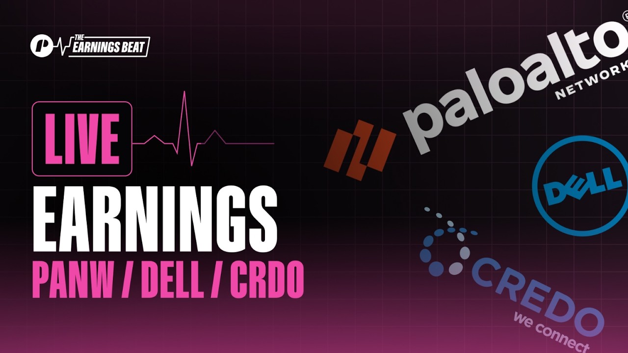 Palo Alto Networks Earnings LIVE 🚨 DELL Q4 Results + Dell AI Servers | CRDO MDB GTLB Earnings Sep 1