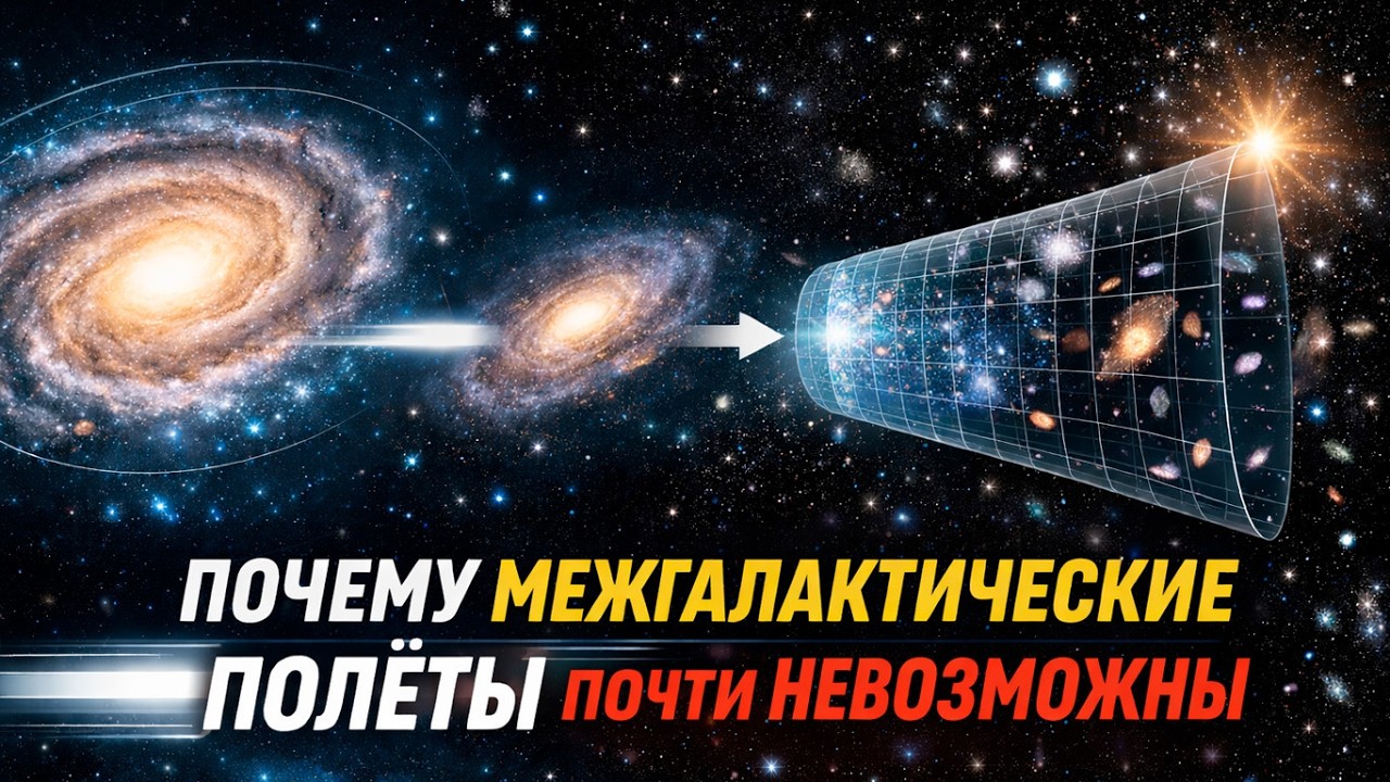Свет — не спасёт: почему межгалактические полёты почти невозможны