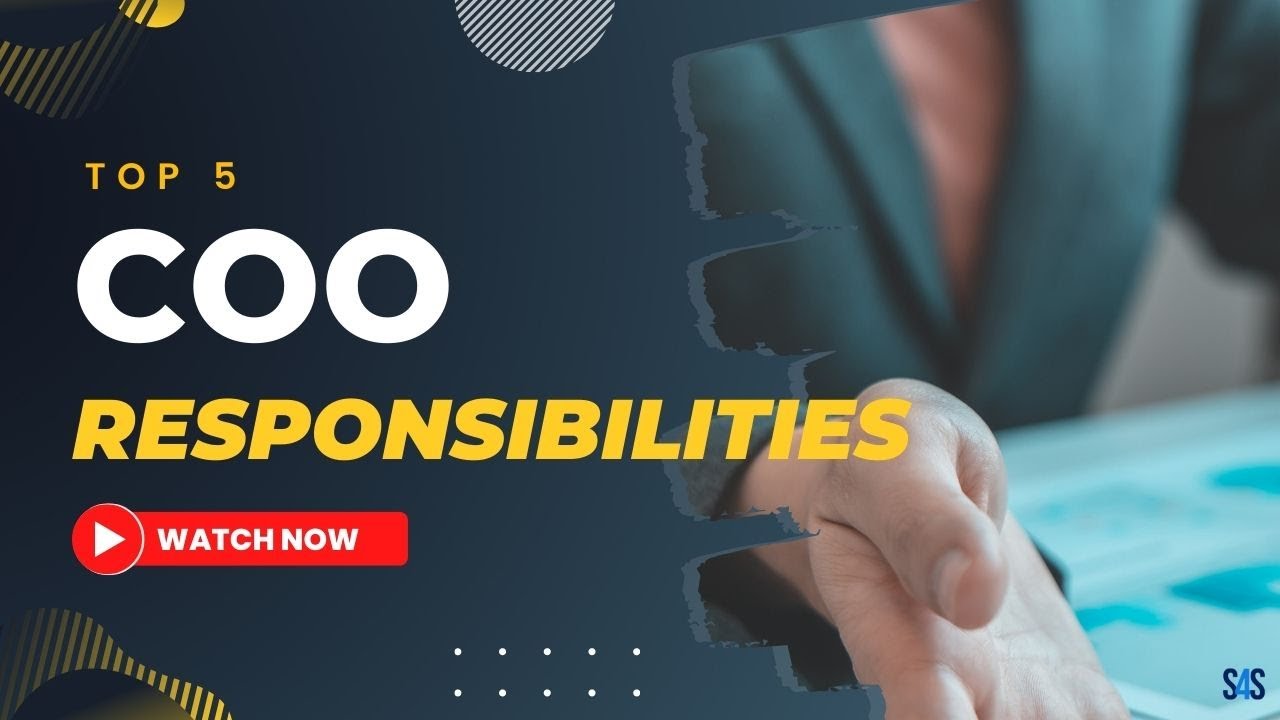 Top 5 Responsibilities Of A COO ❘ What is a COO (Chief Operating Officer) | Scaling for Success