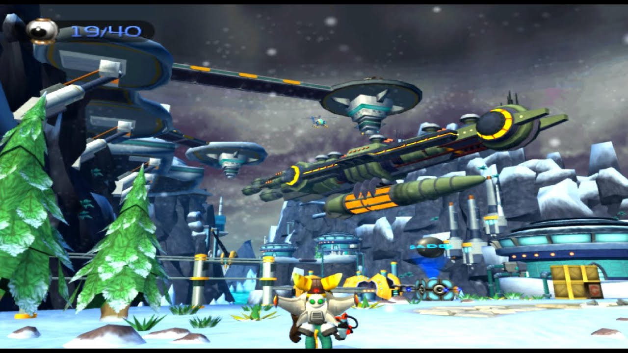 RATCHET E CLANK 1-PS2(ITALIANO)PIANETA:HOVEN-FABBRICA BOMBA