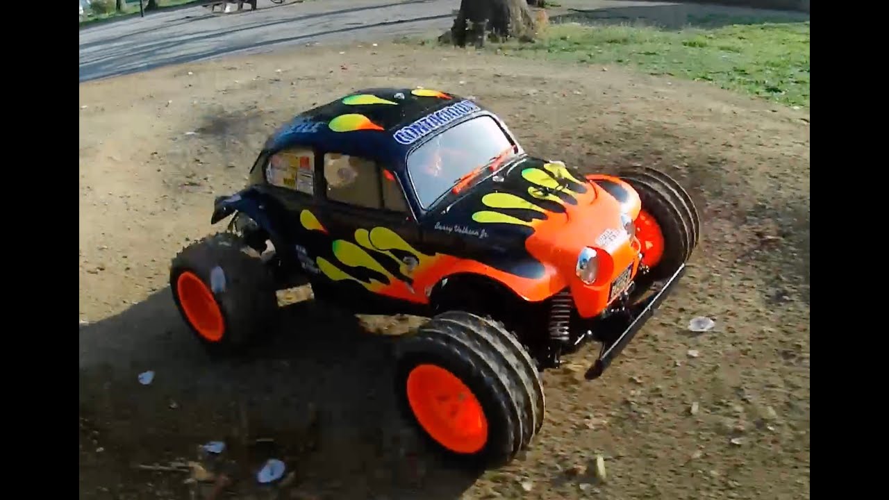 【RCライフ】田宮ブリッツァービートルにリポバッテリーアラームをつけてシェイクダウンしてみた動画【全編】