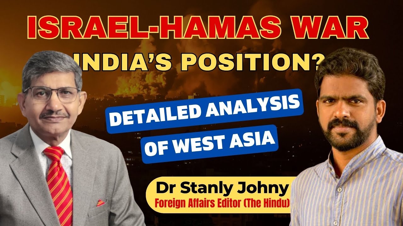 India’s Position In Israel-Hamas War | Detailed Analysis Of West Asia by Dr Stanly Johny #mortalks