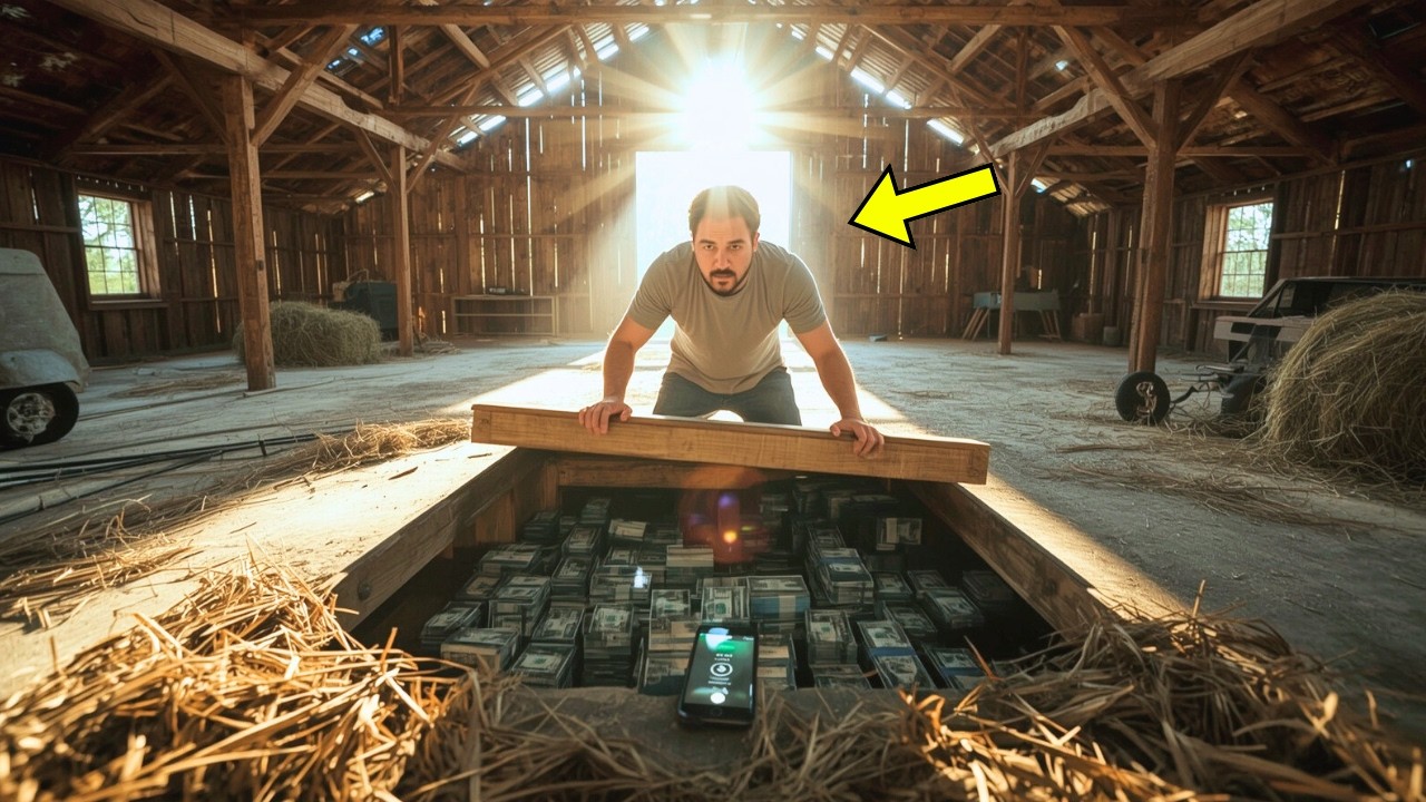 Single Dad Bought $450 Abandoned Barn for Scrap—When He Lifted the Floor, Everyone Called 911