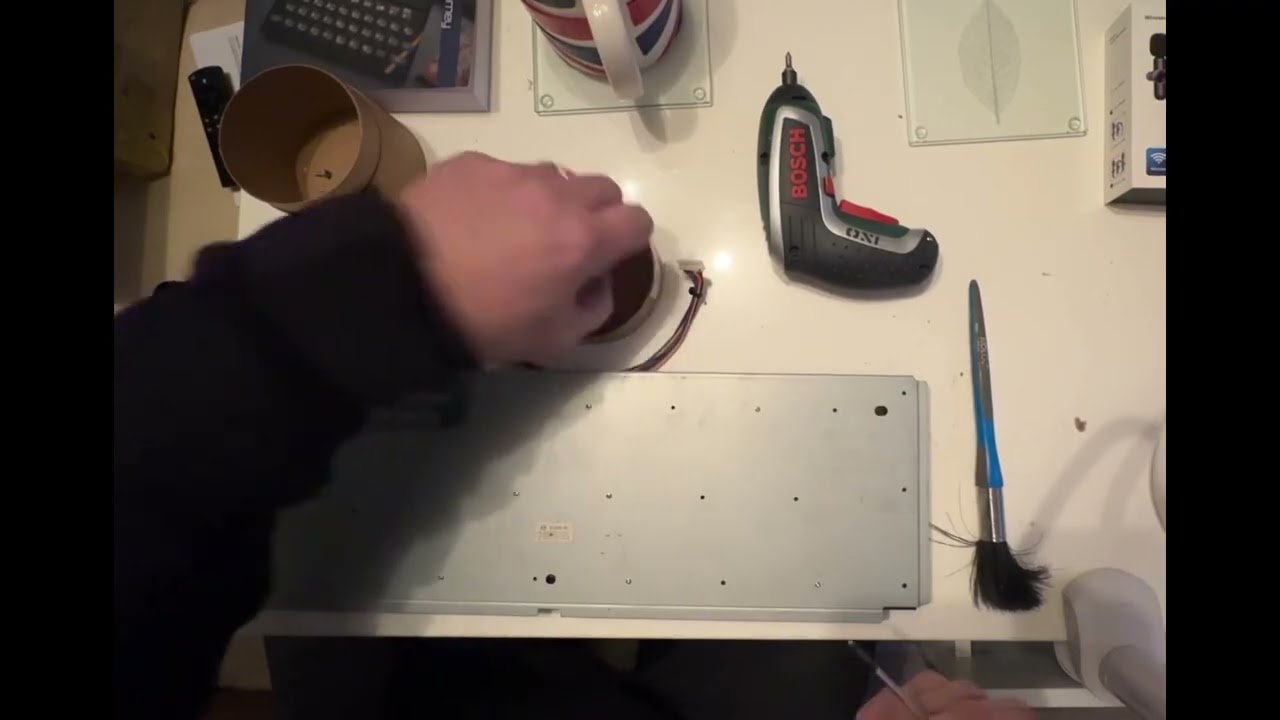 Amiga 500 keyboard membrane change