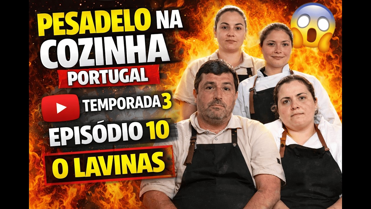 Pesadelo na Cozinha Portugal Episodio 10 temporada 3
