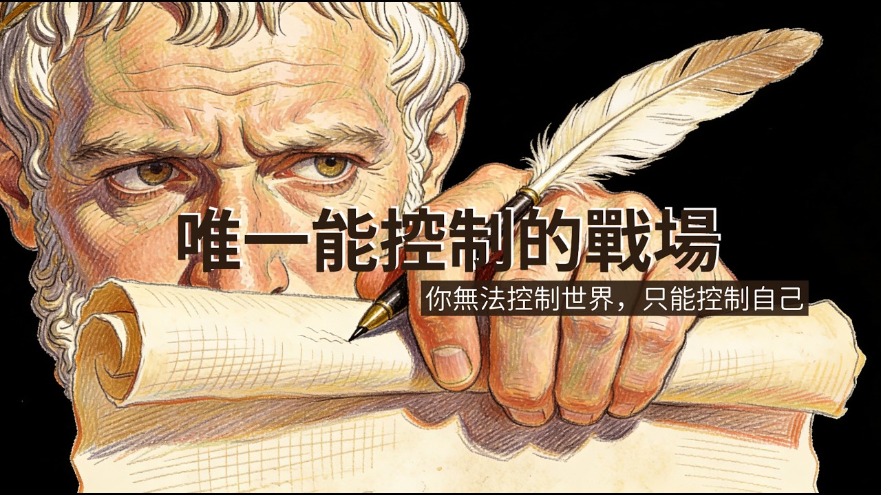 《哲學家故事 ep10 自制》馬可・奧理略：最厭世的羅馬皇帝，如何統治整個帝國？