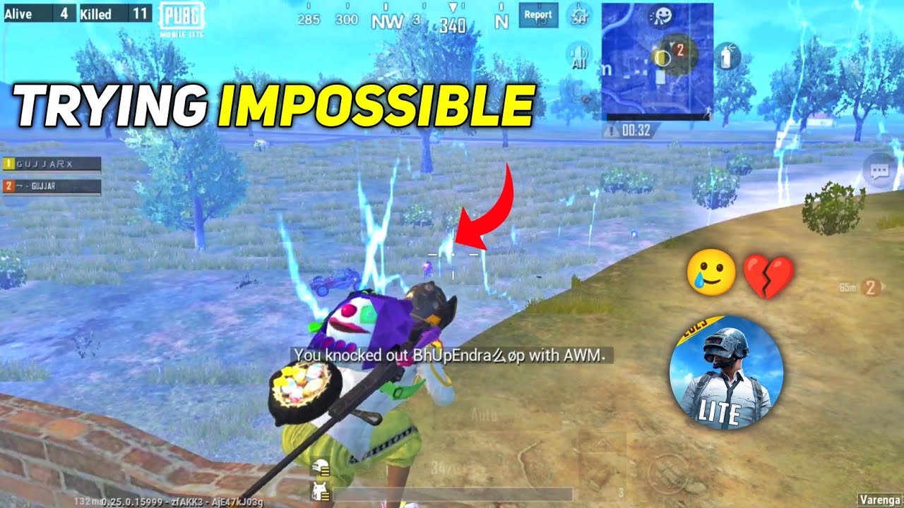PLAYING PUBGLITE 🥲 IN THIS SITUATION IS IMPOSSIBLE FULL GAMEPLAY - GUJJAR X