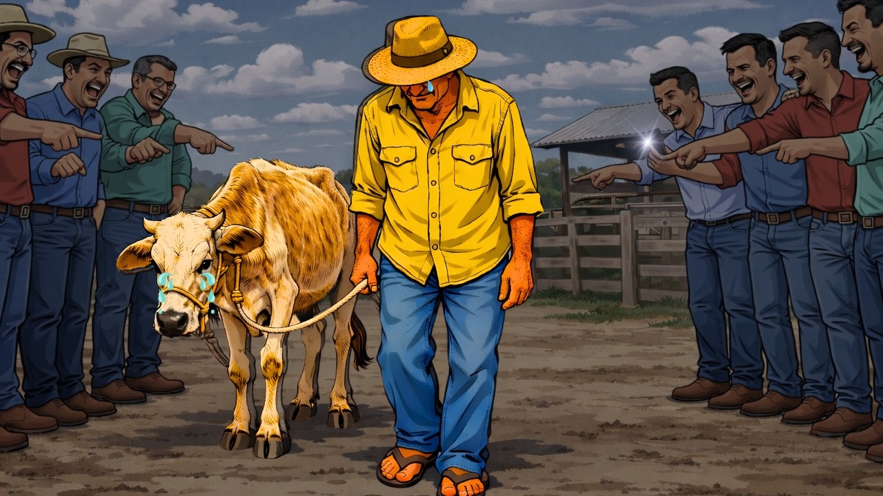 Se burlaron por comprar una VACA “inútil” en un remate | ahora TODOS lo envidian