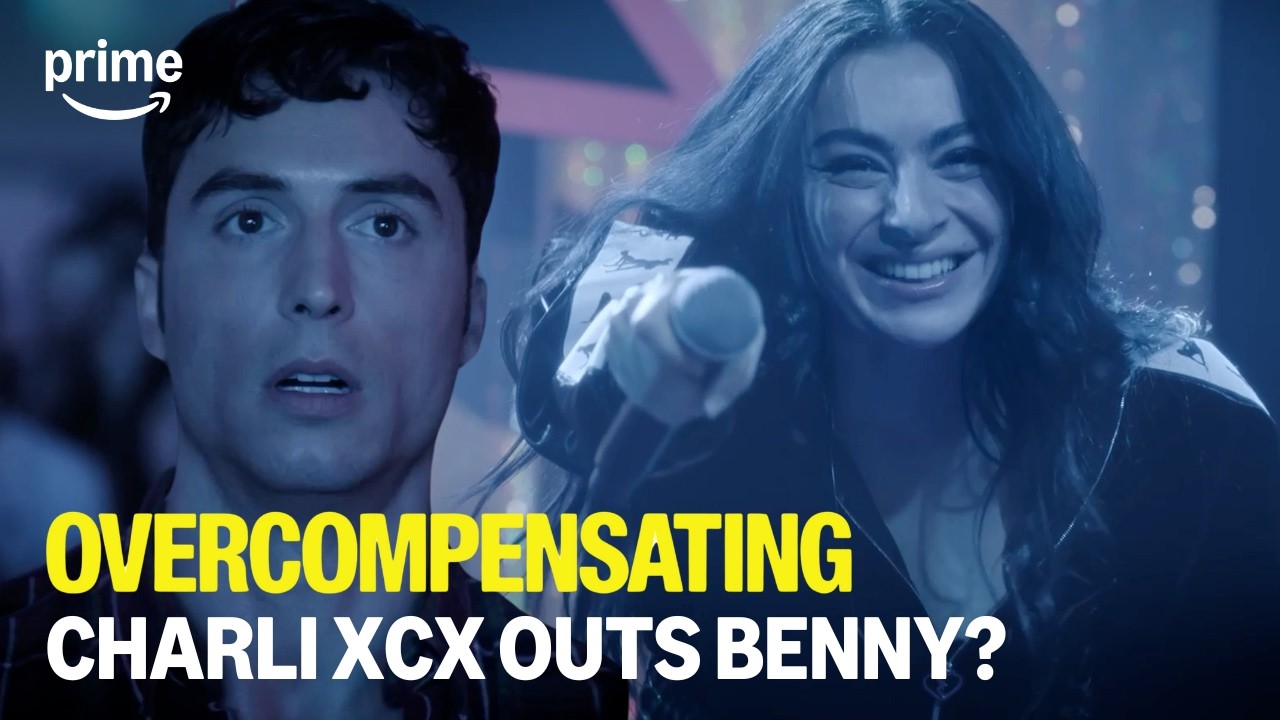 Charli XCX Outs Benny LIVE?! | Overcompensating | Prime Video