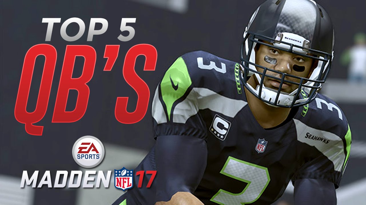 MADDEN 17 RATINGS REVEALED - Top 5 QUARTERBACKS including Cam Newton, Aaron Rodgers and Tom Brady!