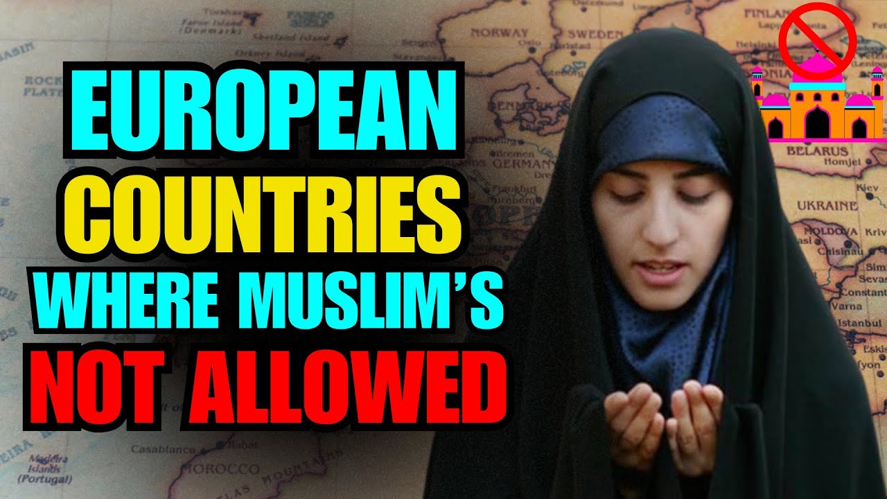 10 European Countries With the Lowest Muslim Population Density in 2024: A Geographical Review: