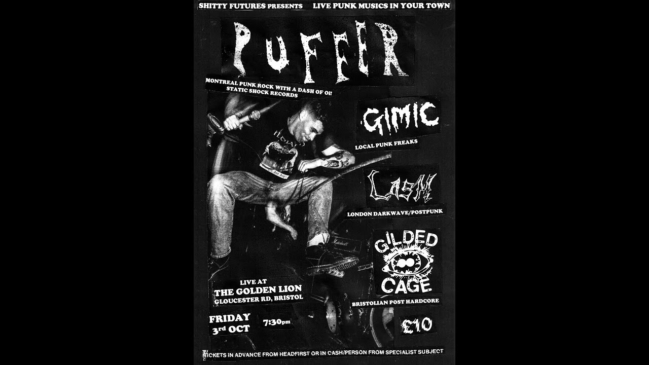 PUFFER Live At The Golden Lion Bristol Full Show 03.10.2025