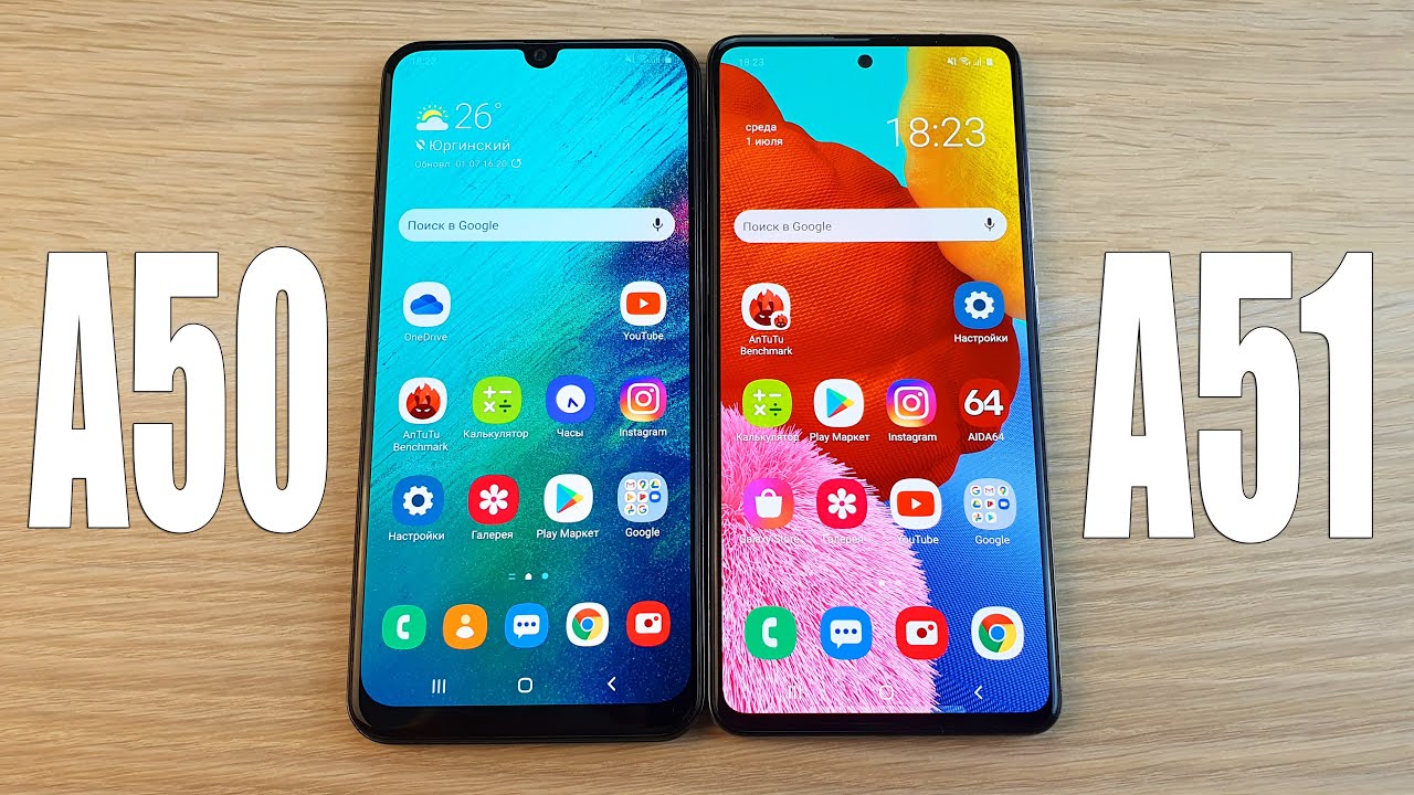 SAMSUNG GALAXY A50 VS SAMSUNG GALAXY A51 - ТЕСТ СКОРОСТИ И МНОГОЗАДАЧНОСТИ (SPEEDTEST)