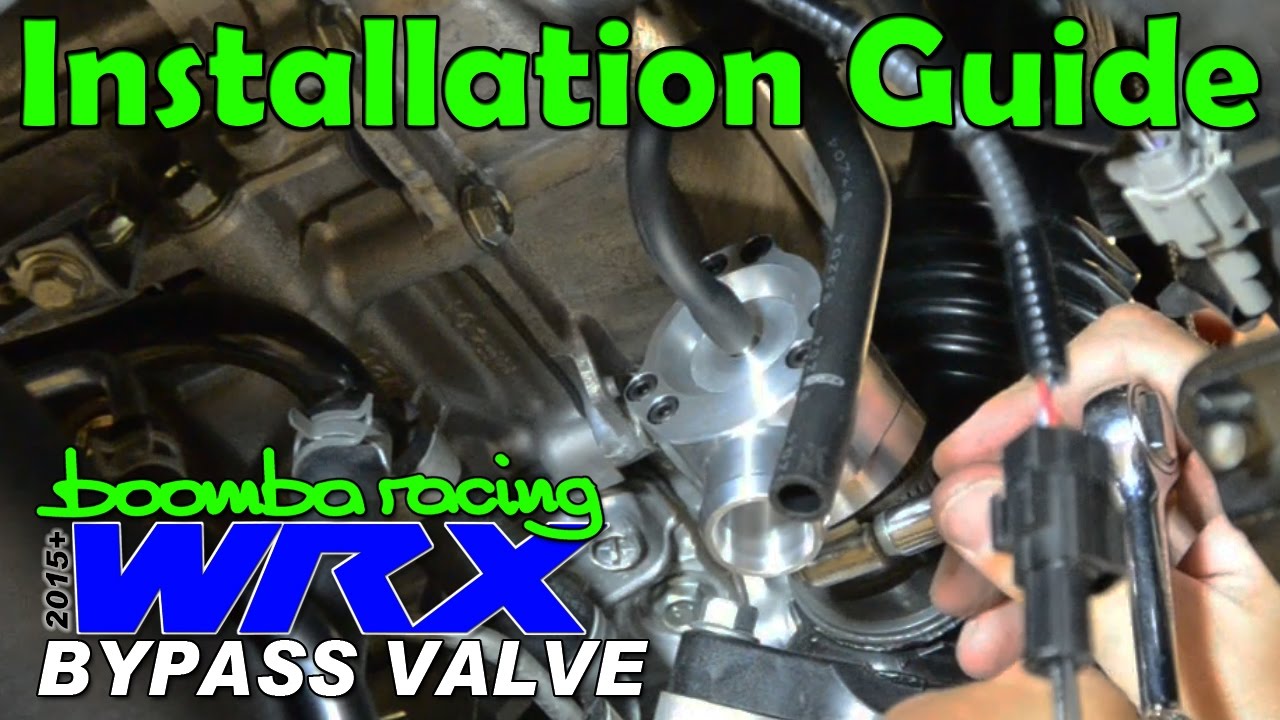 How to Install | Boomba Bypass Valve for '15+ Subaru WRX