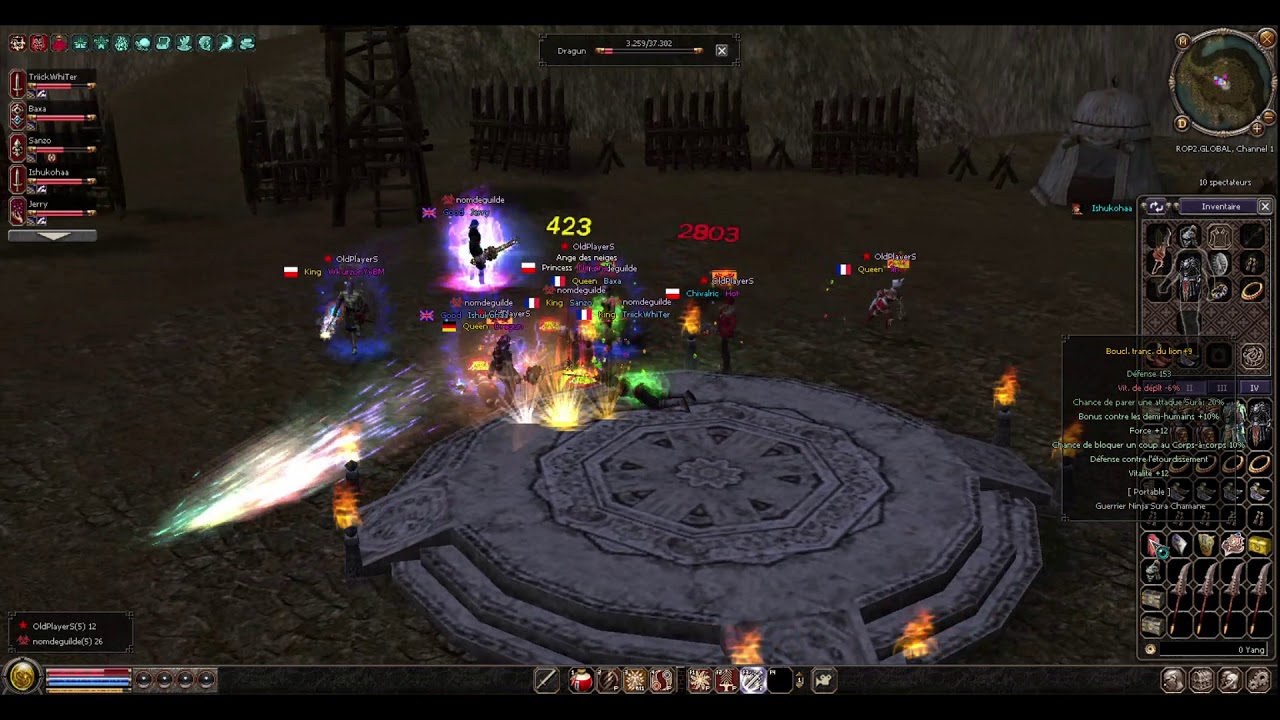 Rop2 Global - War vs OldPlayerS