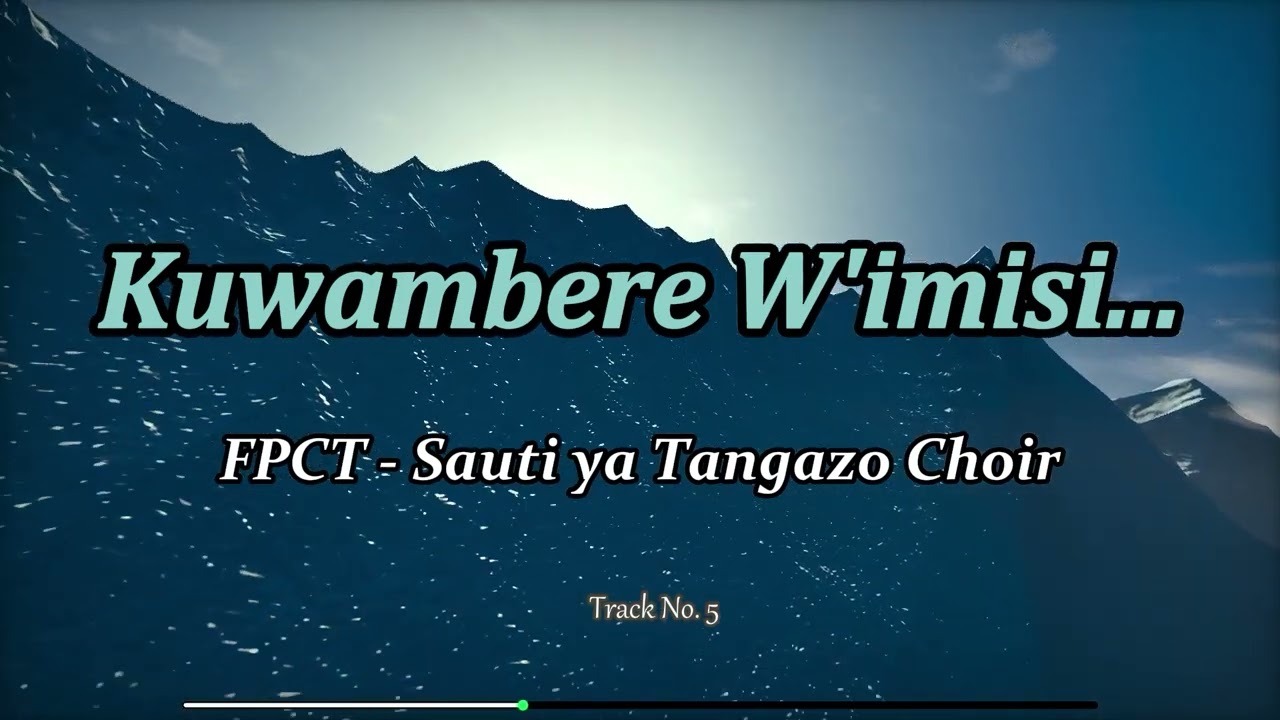 Sauti Ya Tangazo Choir-Kuwambere W'imisi 7 (Official Audio)