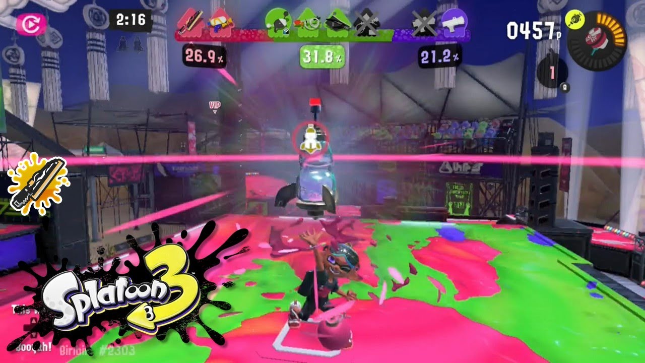 Splatoon 3 - Grand Splatlands Bowl (Tricolor Battle)