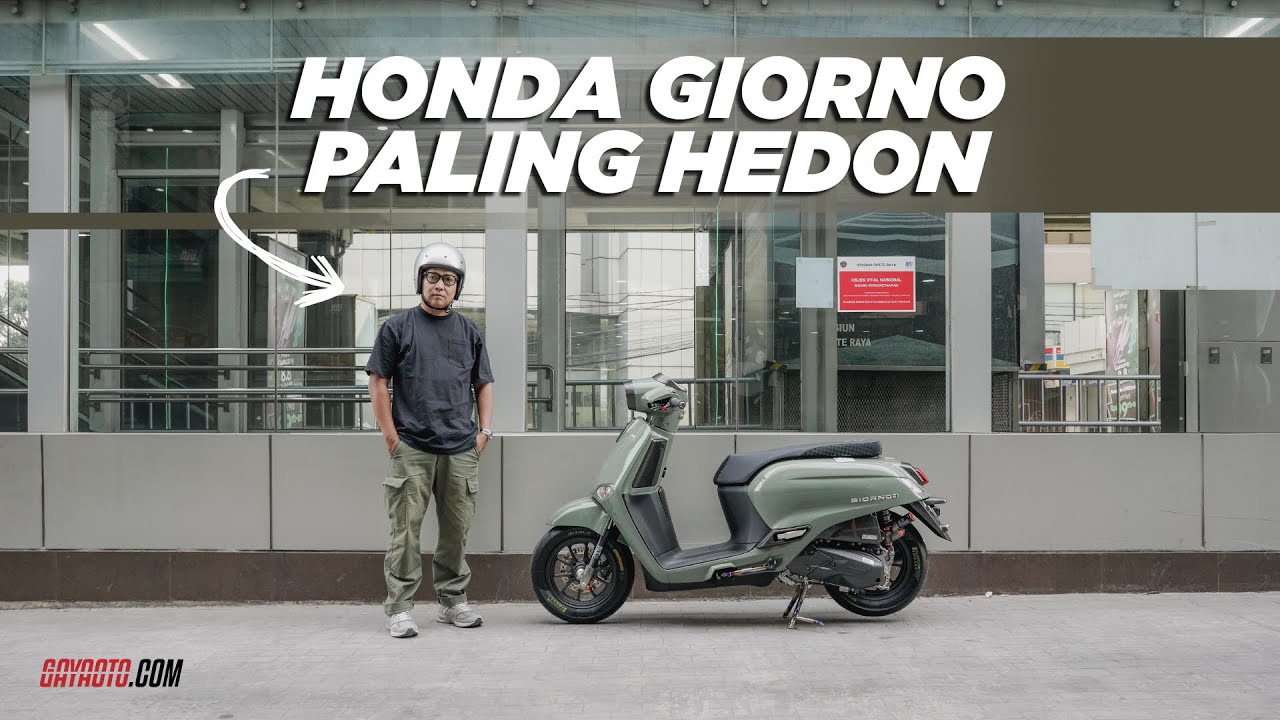 MODIFIKASI : INI DIA HONDA GIORNO PALING HEDON