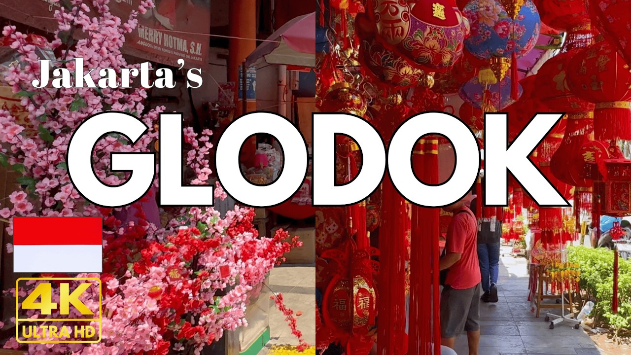 Small Alleys and Walkthrough the Chinatown of Jakarta