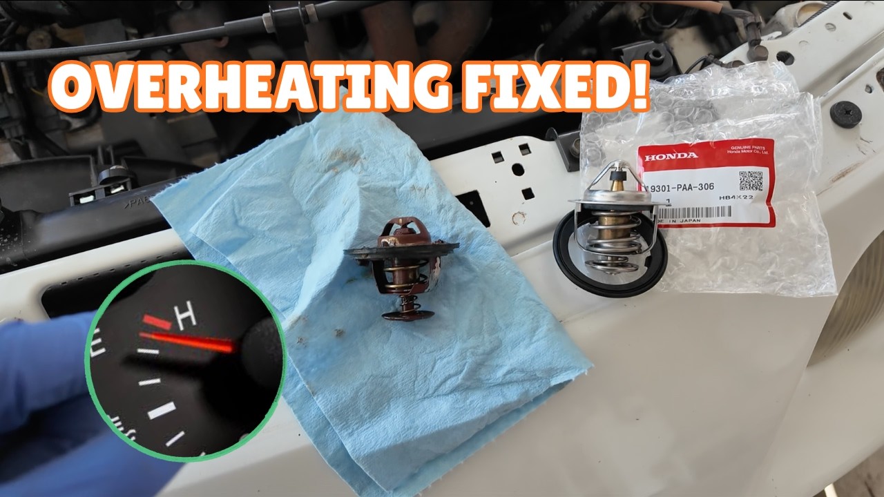 OVERHEATING HONDA B-SERIES! Acura/Honda Integra B18 (B18B1) Thermostat Replacement How To/Tutorial