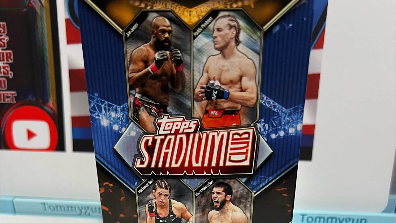 2025 Topps Stadium Club UFC! I Give It A Score Of 10/8 10/9 10/8 WINNER BY UNANIMOUS DECISION! 