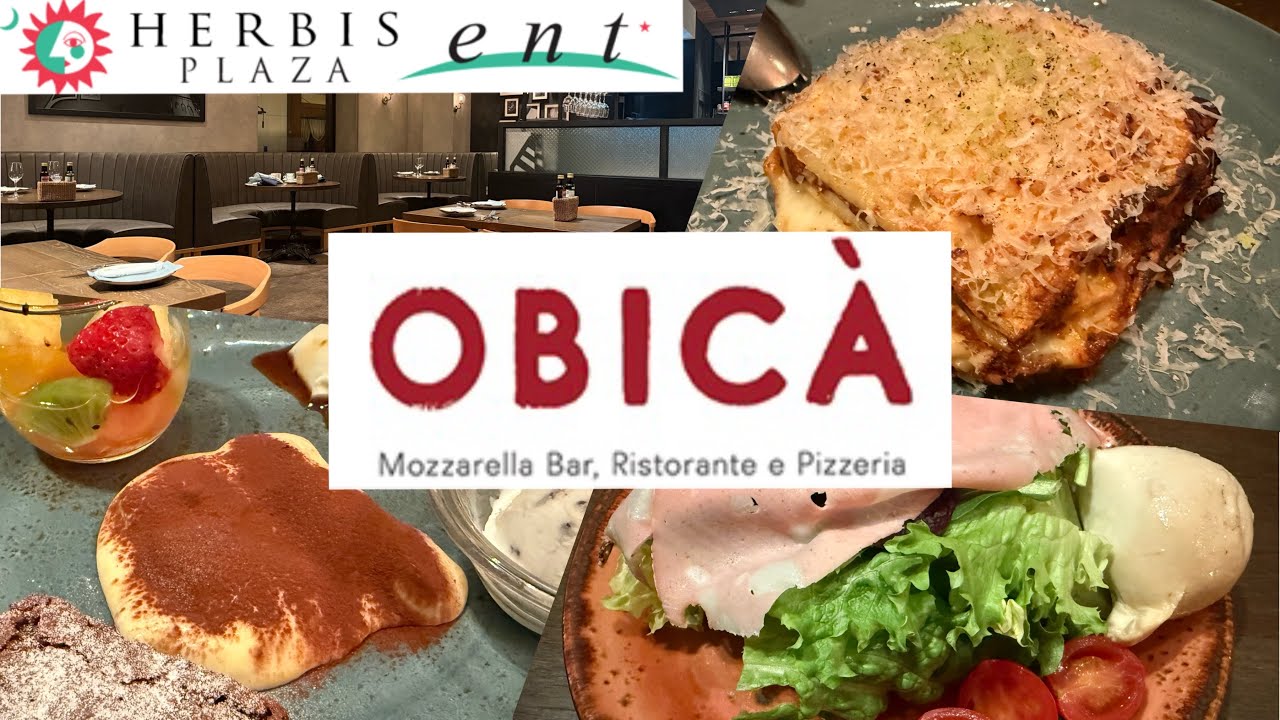 オービカ モッツァレラバー【Osaka】ハービスプラザでイタリアンランチ