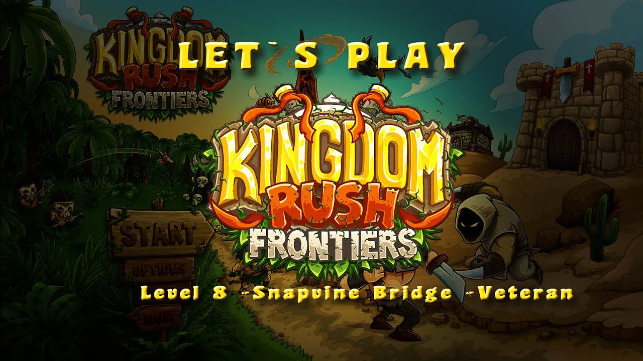 Kingdom Rush Frontiers (Steam) - Level 8 - Snapvine Bridge - Veteran - 3 Stars
