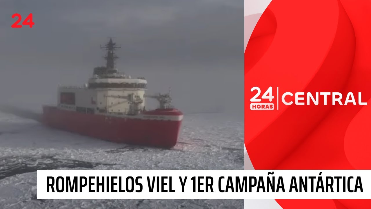 Rompehielos Viel finaliza primera campaña antártica | 24 Horas TVN Chile