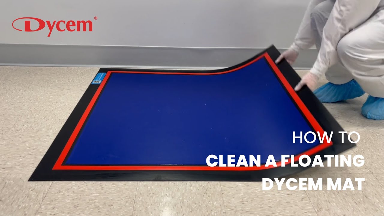 How to Clean a Floating Dycem Mat