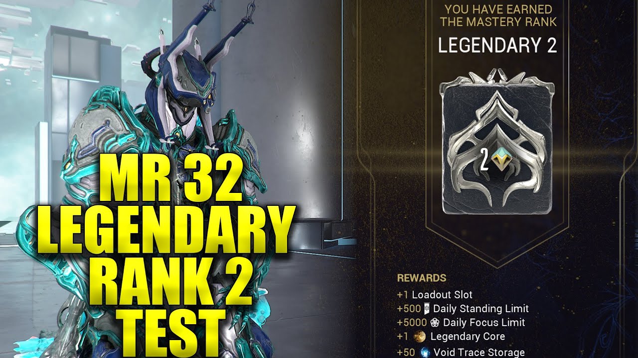 Warframe Legendary Rank 2 MR 32 Test Walkthrough Guide!