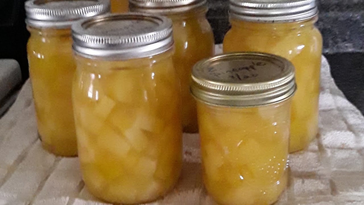 How to make zucchini pineapple