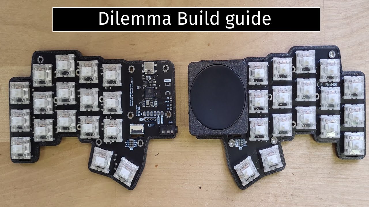 Bastardkb - Dilemma build guide
