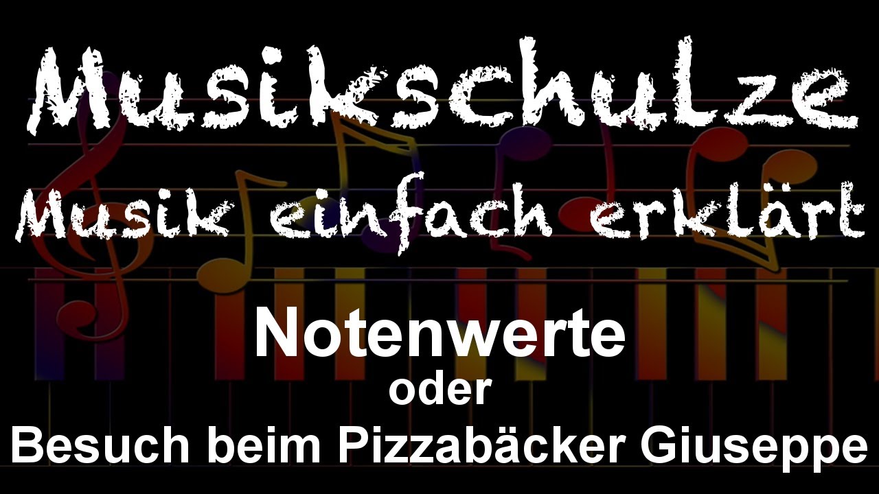 Notenwerte | Besuch beim Pizzabäcker Giuseppe