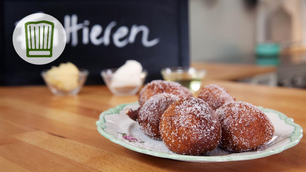 Quarkb&auml;llchen selber frittieren - mit oder ohne Fritteuse #chefkoch