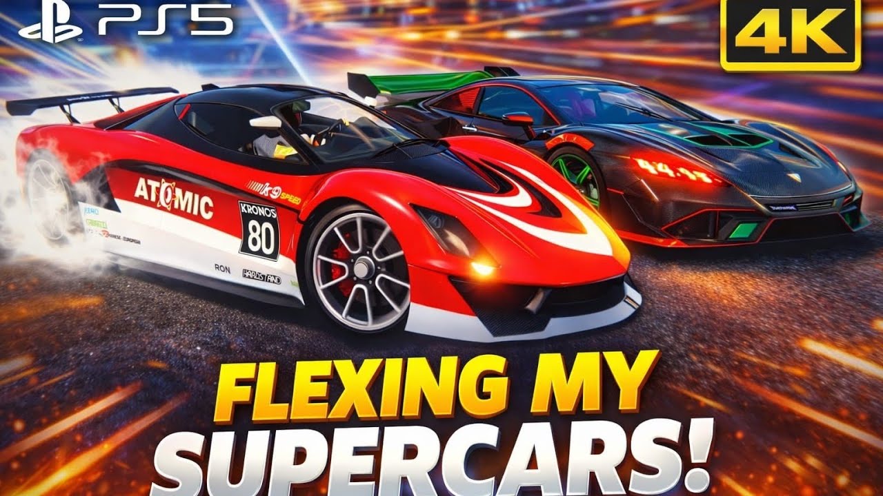 Flexing my supercars in gta5 #supercars 
