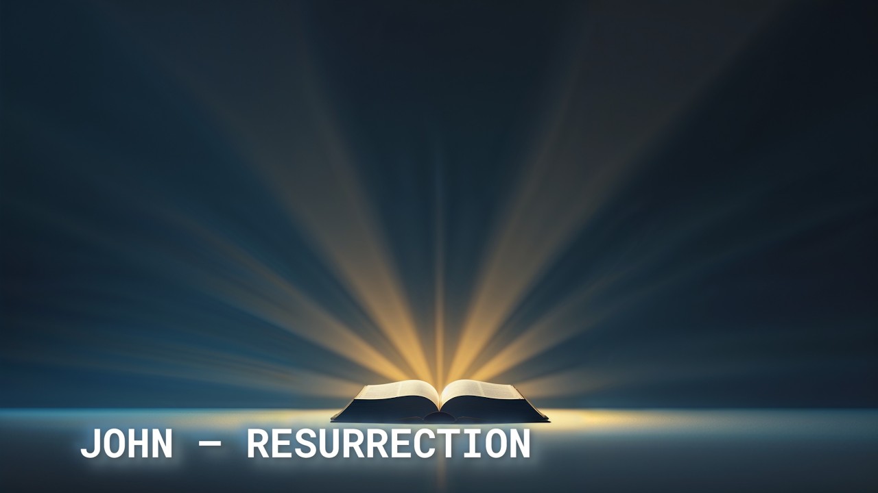 Gospel of John — The Crucifixion & Resurrection (Chapters 18–21) | Peaceful Scripture Reading