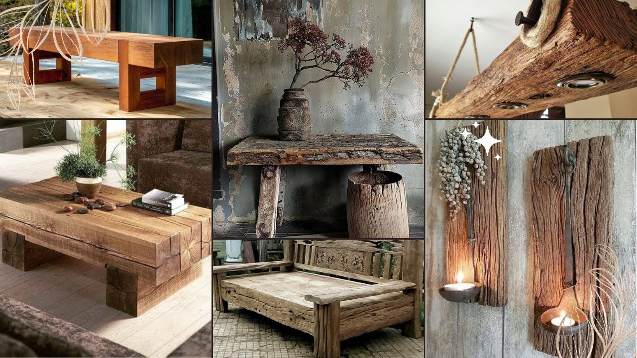Reinventing Old Wood: Stunning Upcycled Wood Decor Ideas for the Modern Home