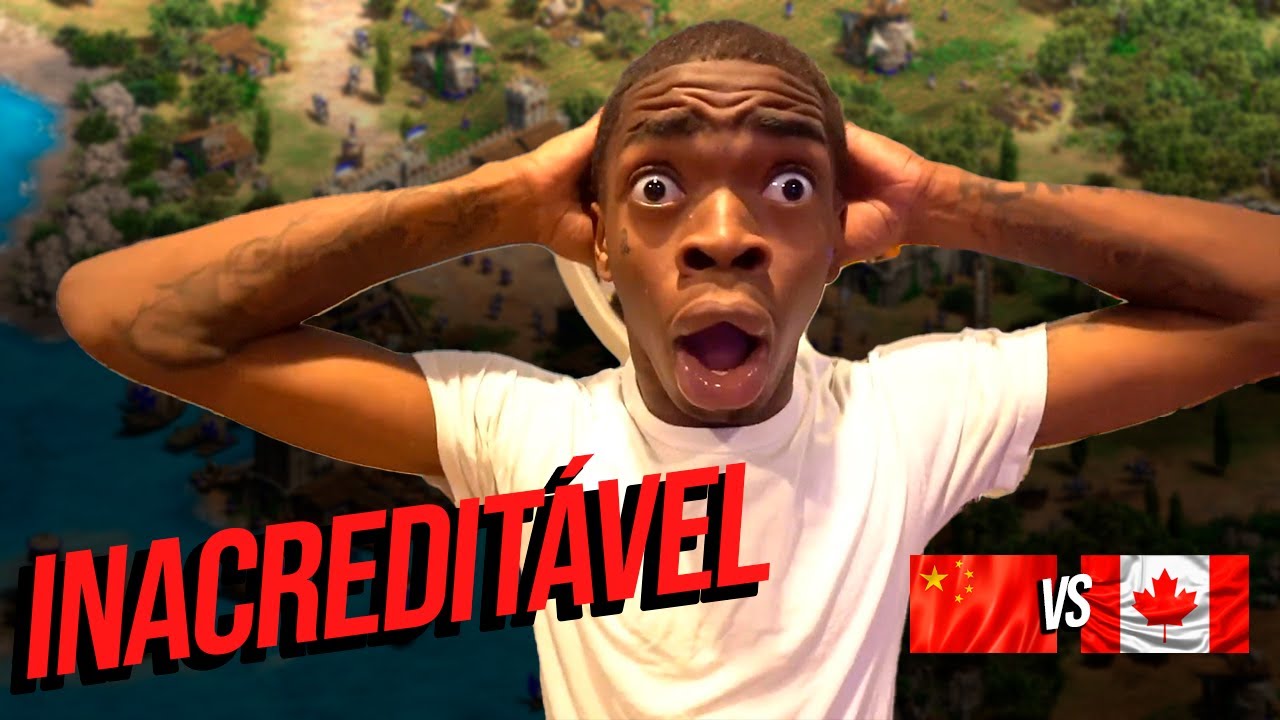 INACREDITÁVEL - Canadá x China - Copa das Nações | Jogo 2 | AGE OF EMPIRES 2