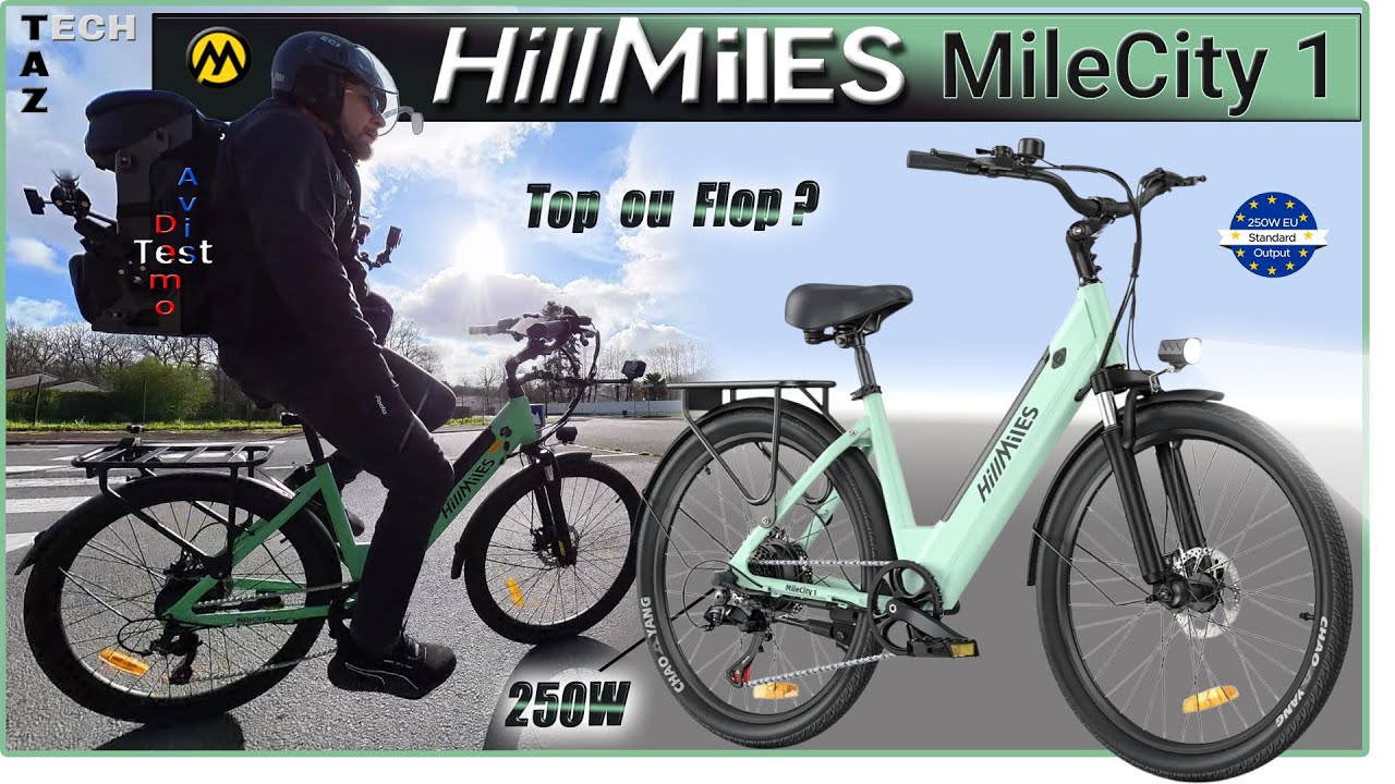 HillMiles MileCity 1 VAE 1er Prix - Test Démo Avis - Top ou Flop ?