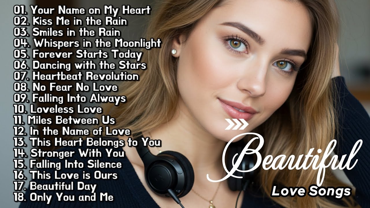 Beautiful Love Songs Playlist 💖 | Your Name on My Heart, Kuss Me in the Rain & More Romantic Hits