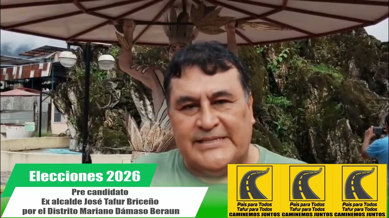 PRE CANDIDATO  JOSE TAFUR BRICEÑO DE PAÍS PARA TODOS