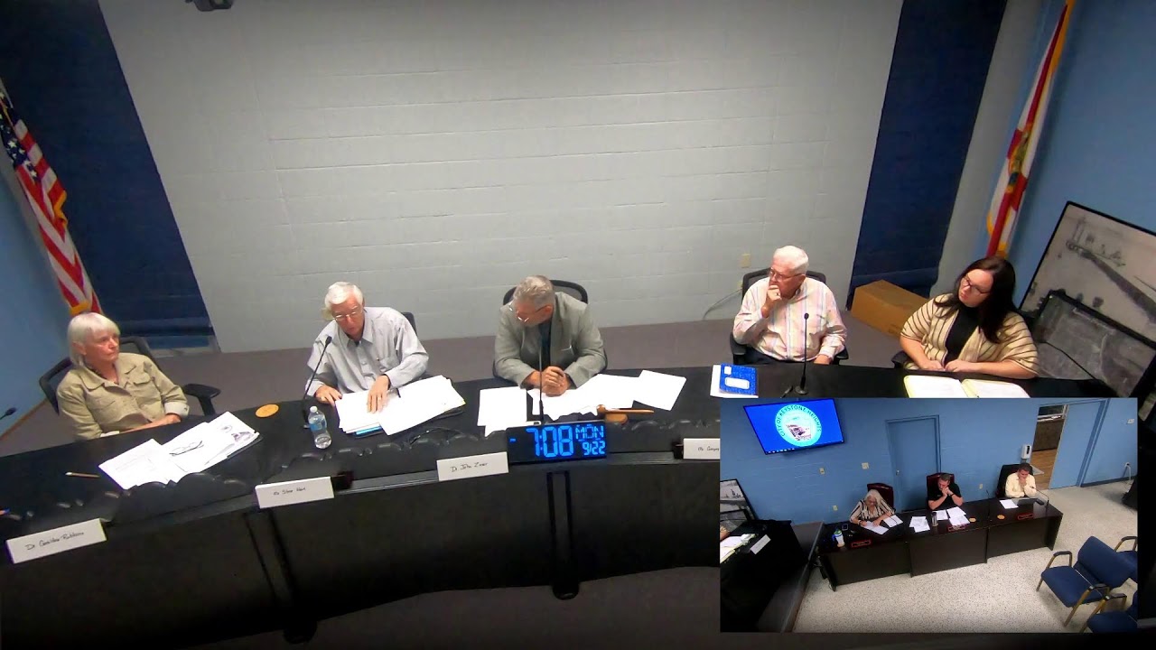 Planning and Zoning  Meeting  9/22/2025 6:00 PM
