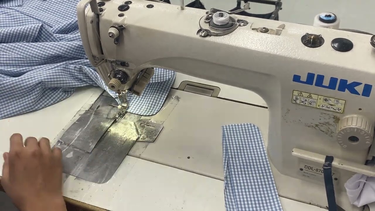 Shirt's Cuff join in garments industry #garments #technology #garmentmachinery #machine #production