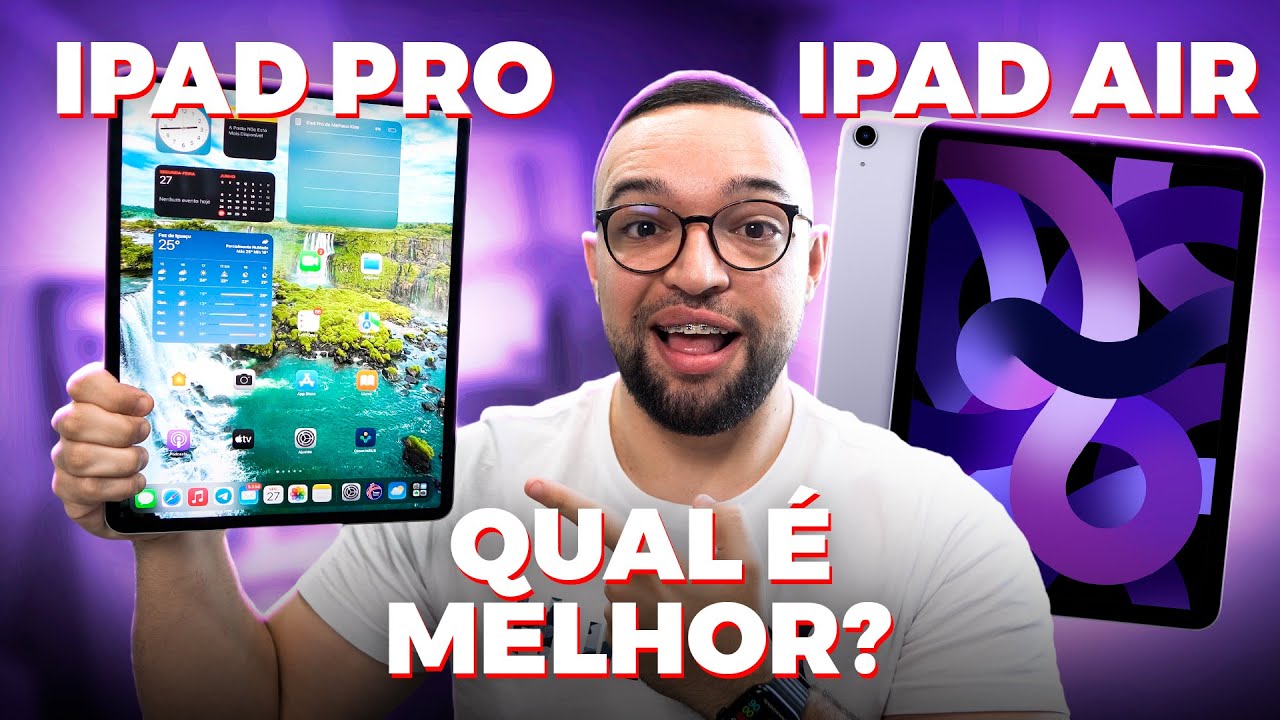 iPad Air M1 vs iPad Pro M1 | COMPARATIVO | qual é o MELHOR?