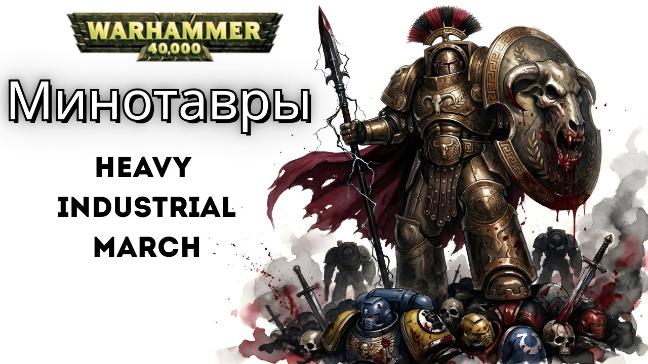 Минотавры | Minotaurs Anthem | Heavy Industrial March | Warhammer 40K