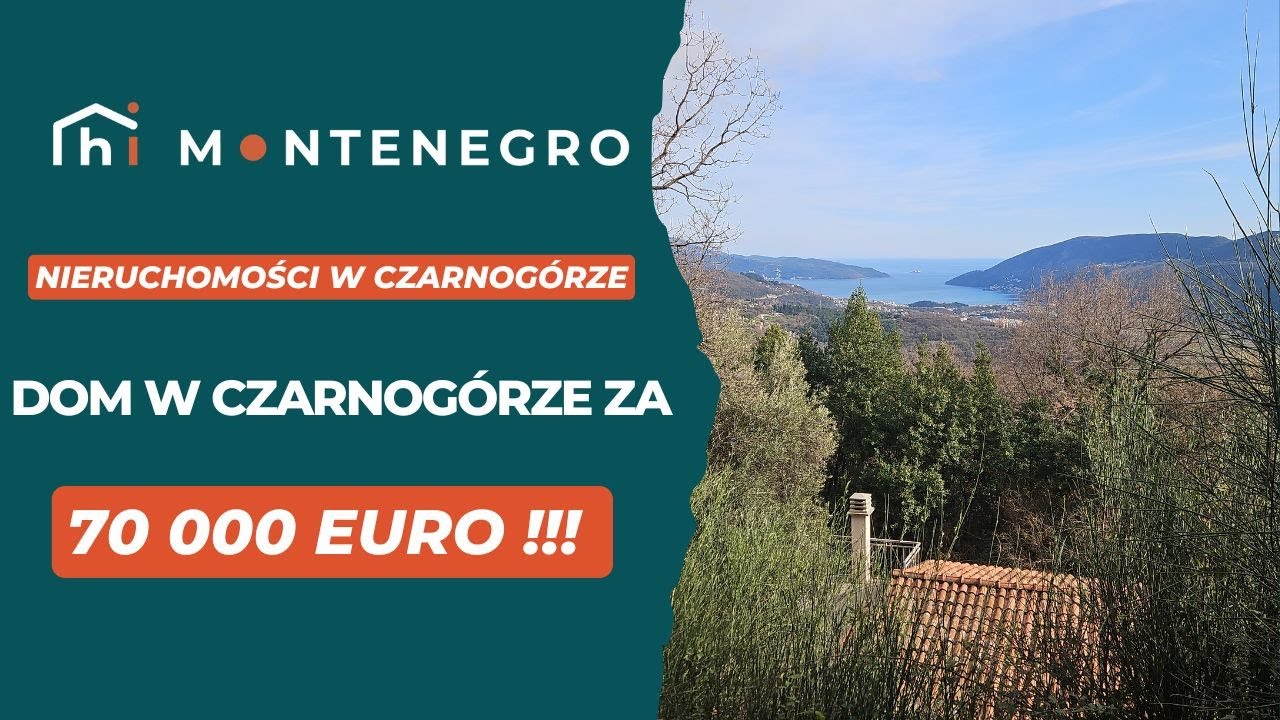 Dom na wiosce Mojdez – Kawałek Raju w Czarnogórze