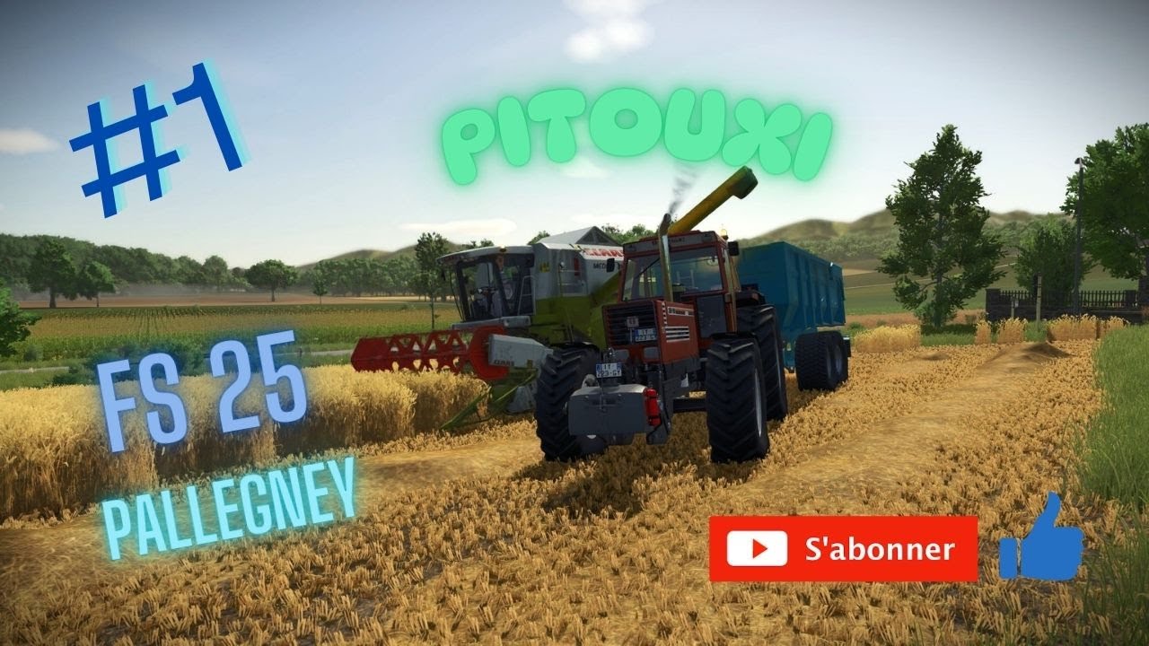 Le retour des vidéos 🥳 (Nouvelle série sur farming simulator 25)#1)