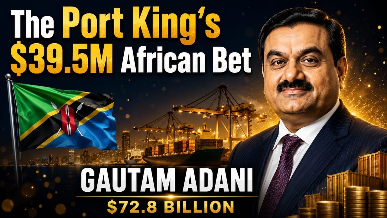 The Port King's African Bet: Gautam Adani's $39.5 Million Tanzania Deal | Why Kenya Walked Away
