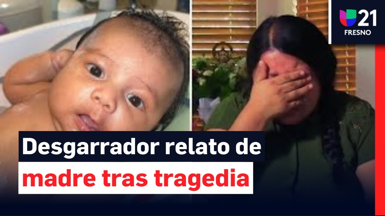 “Lo vi bien pálido”: duro relato de una madre hispana tras la muerte de su bebé de 2 meses